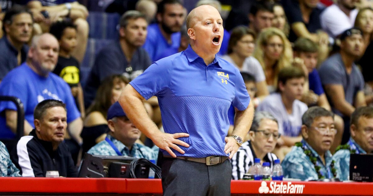 The Sports Report: Mick Cronin is a breath of fresh air for the L.A. sports scene