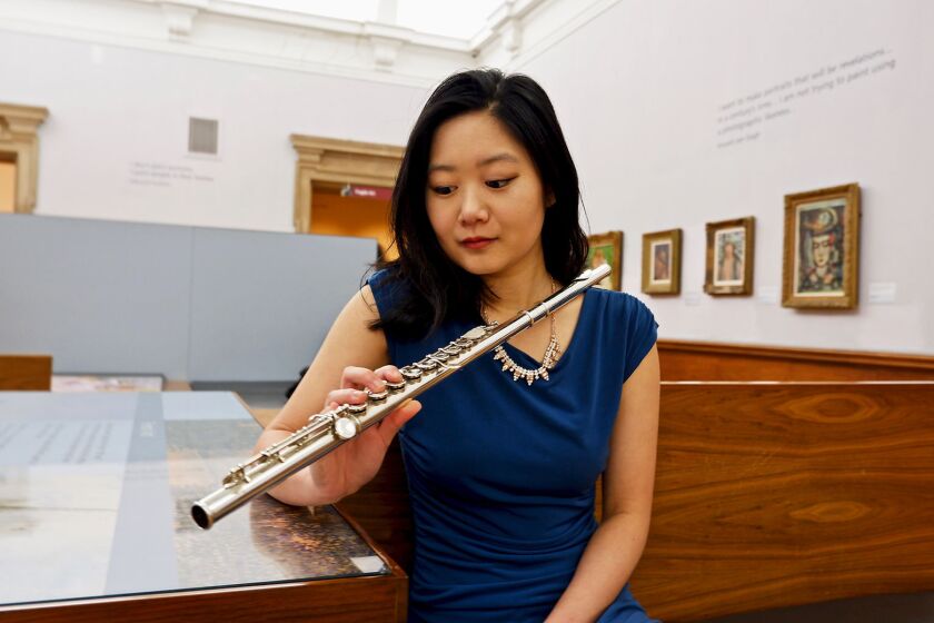 Flutist Katie Kim will be the soloist during Poway Symphony Orchestra's May 28 concert.