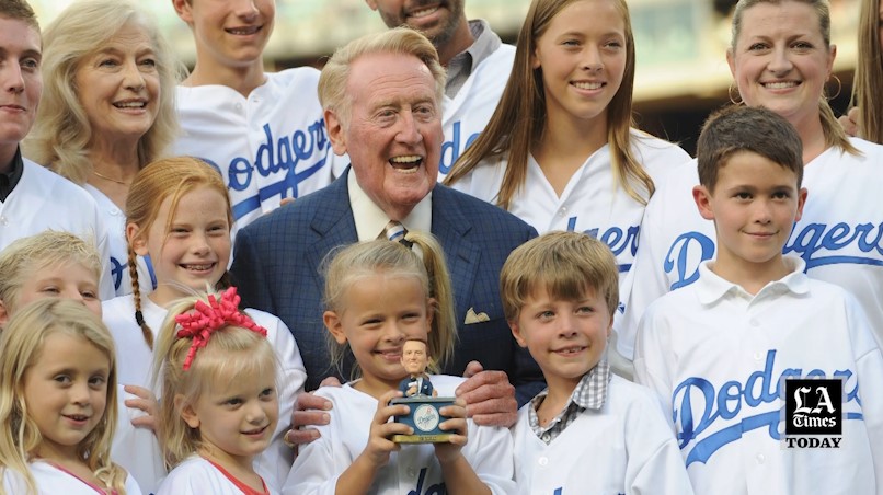 The Dodgers lost their voice when Vin Scully died. Angelenos lost a family  member. - Lookout Local Santa Cruz