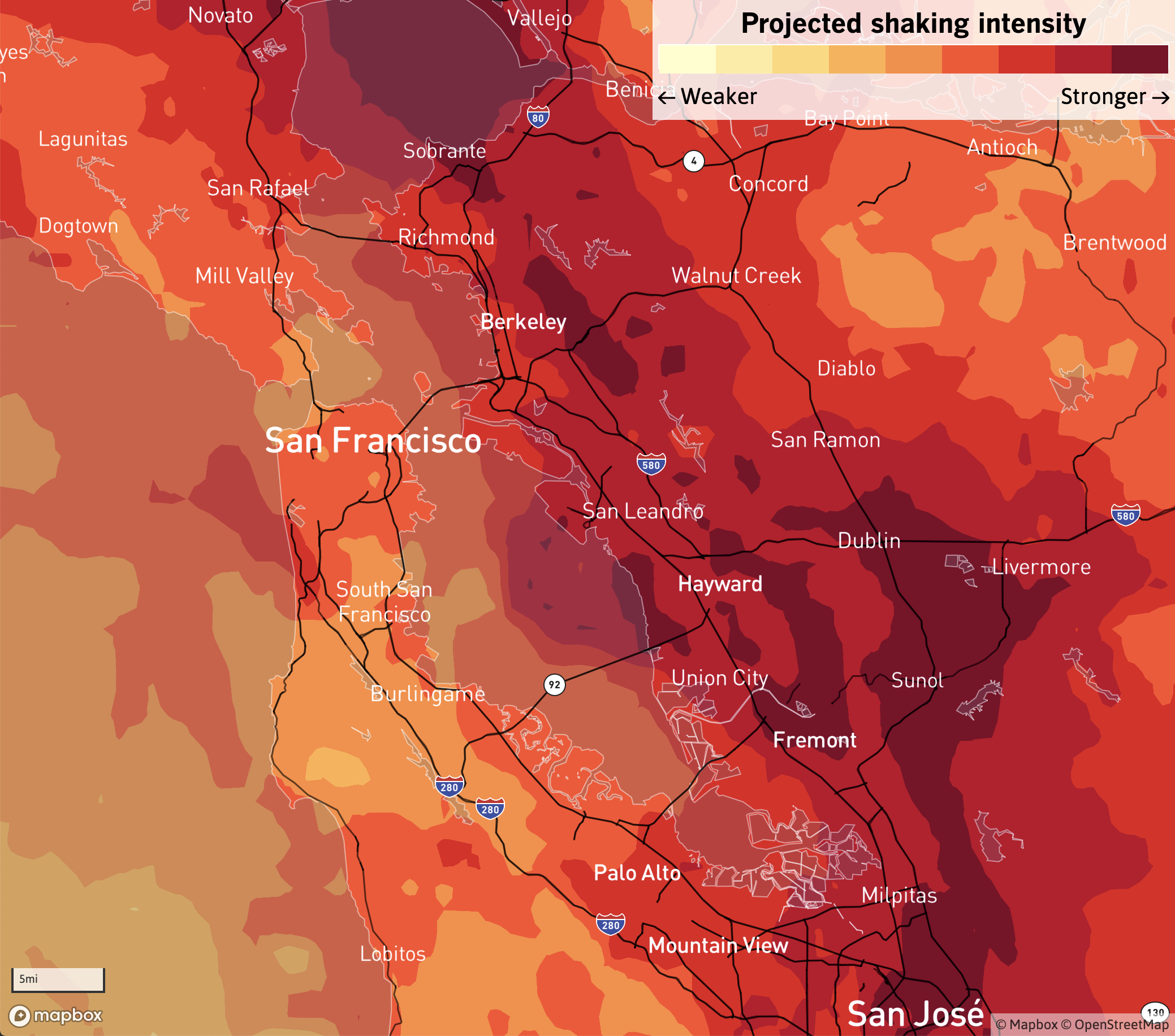 Tectonic Time Bomb Mapping Where Massive California