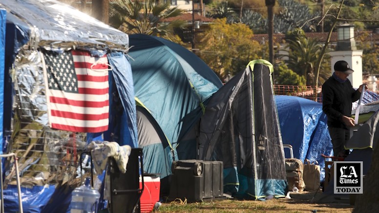La Times Today The Echo Park Homeless Camp Is Gone What Happens Next Los Angeles Times