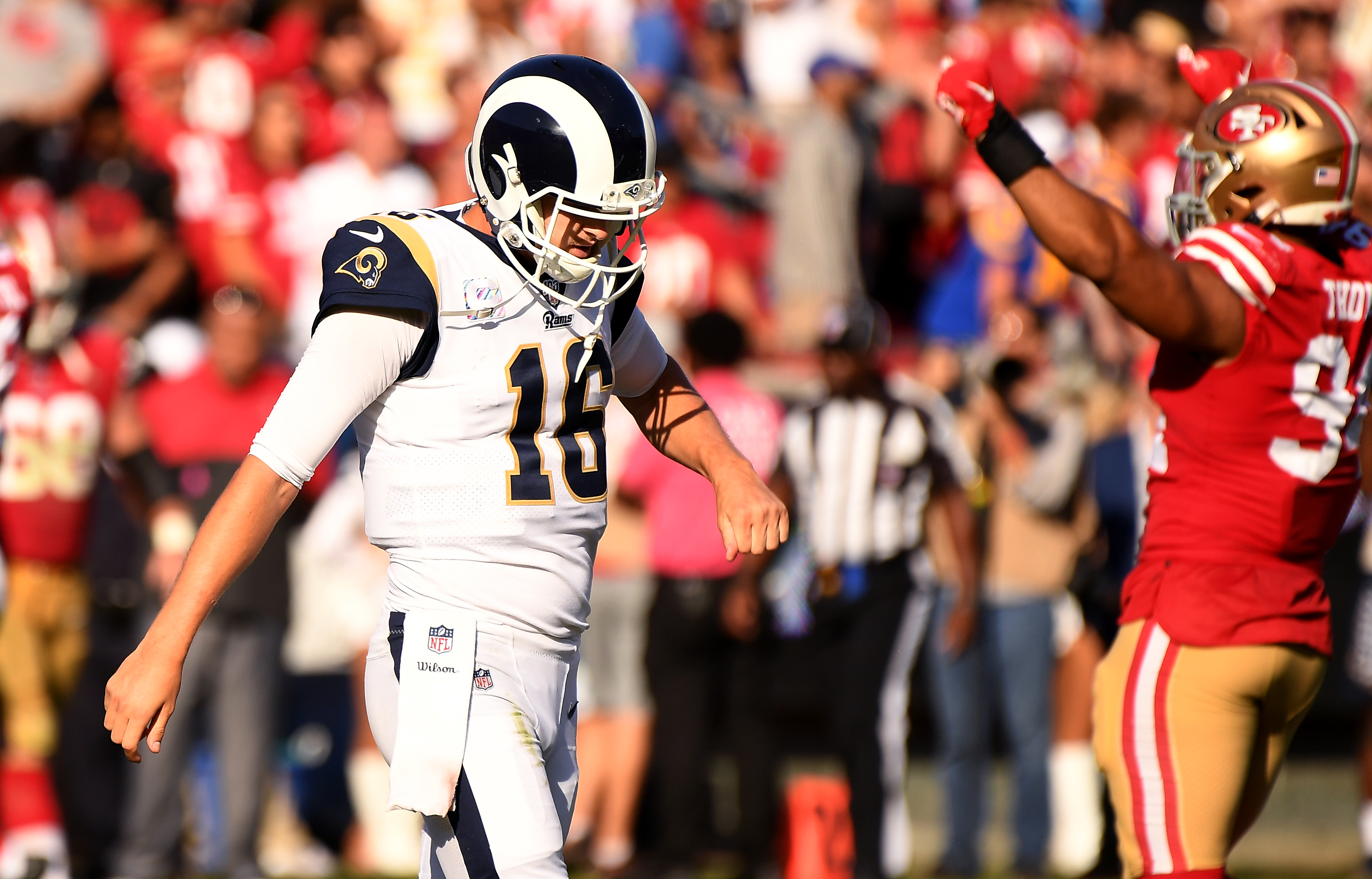Rams' loss to 49ers by the numbers