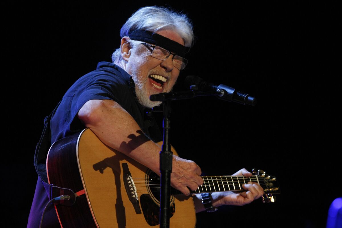 Bob Seger performs at Viejas Arena at San Diego State University on Feb 25, 2015.