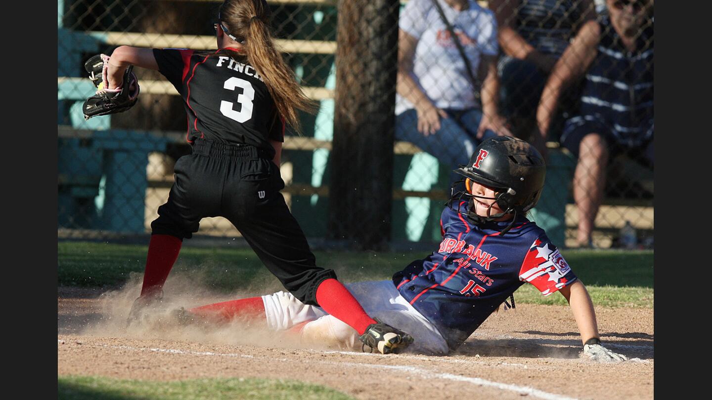 Photo Gallery: Burbank-Jewel City 9-11 softball defeats Rosamond in District 2 championship