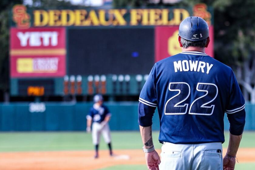 Birmingham coach Matt Mowry will lead his team into Saturday's City Section Open Division final at Dodger Stadium.