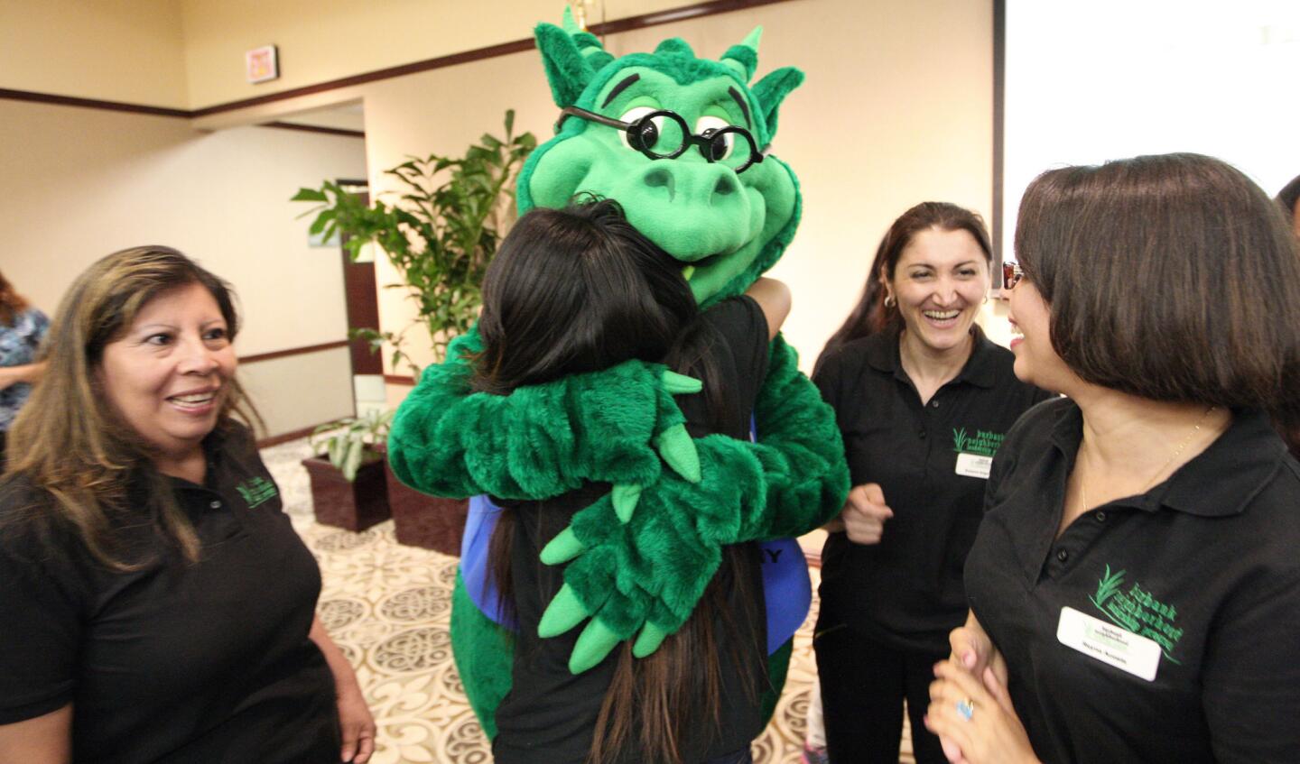 Photo Gallery: New Burbank Public Library mascot "Dewey"