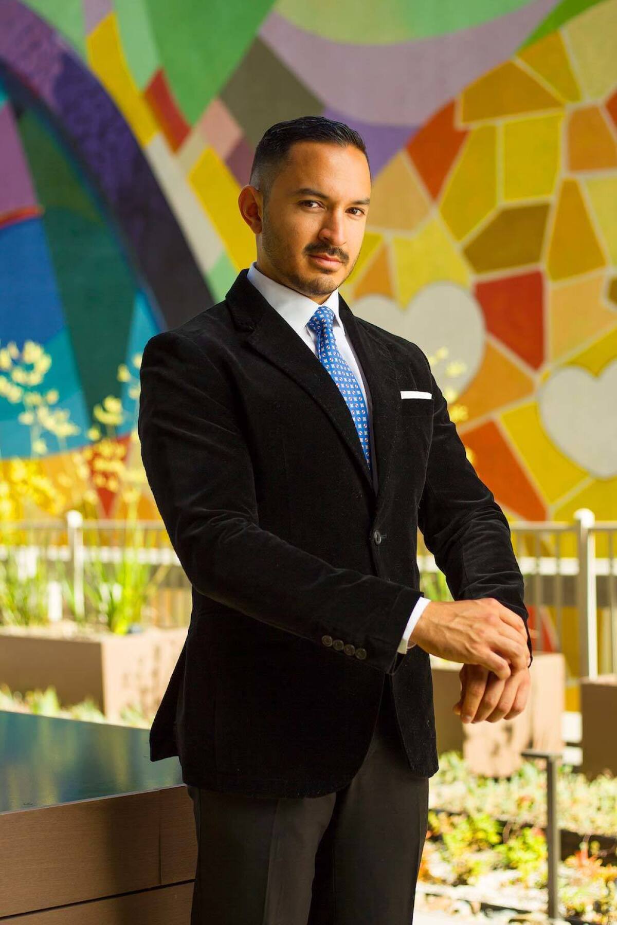 Immanuel Ontiveros created men's accessories and tie brand Lord Wallington.