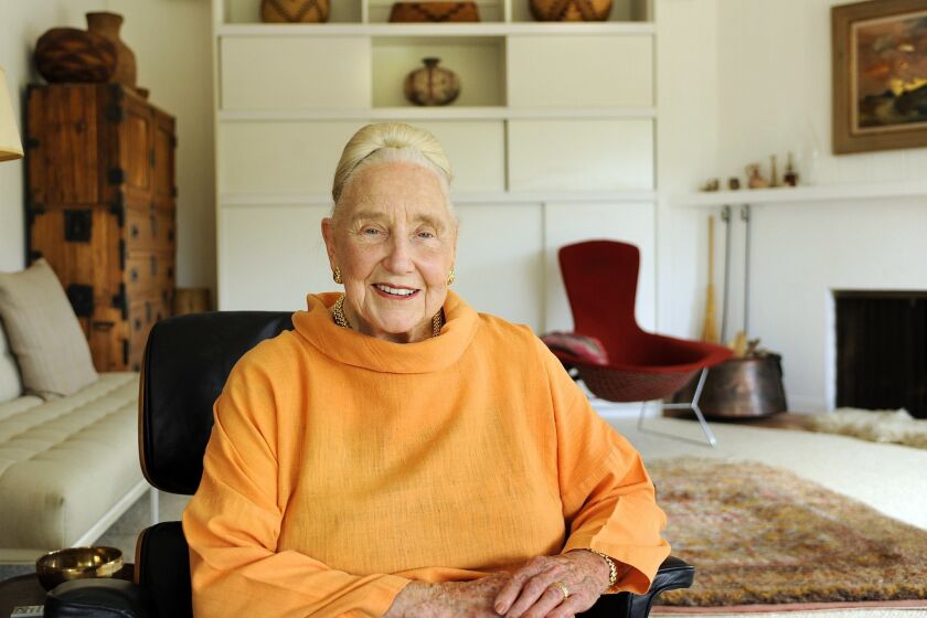 Martha Longenecker, founder and former director of the Mingei International Museum in Balboa Park, passed away Tuesday. She was 93.