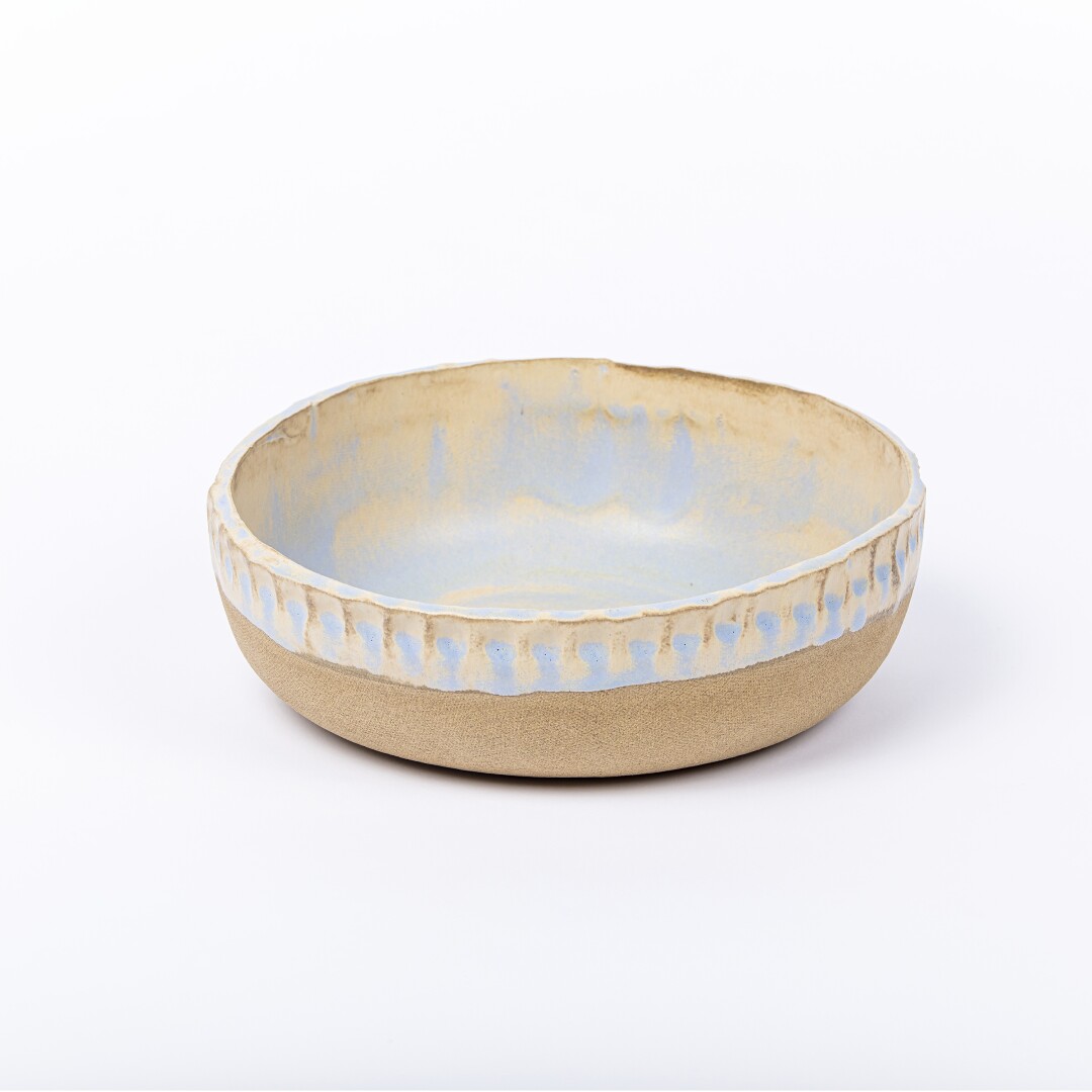 People's Pottery Project serving bowl.