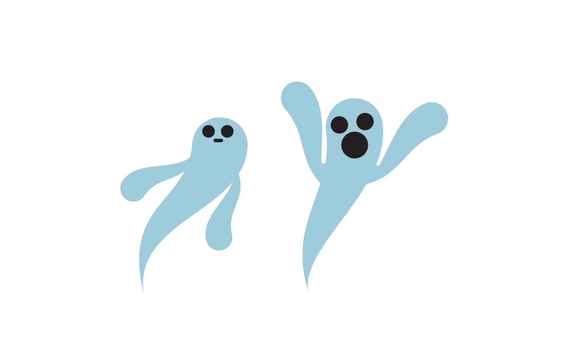 Two ghosts