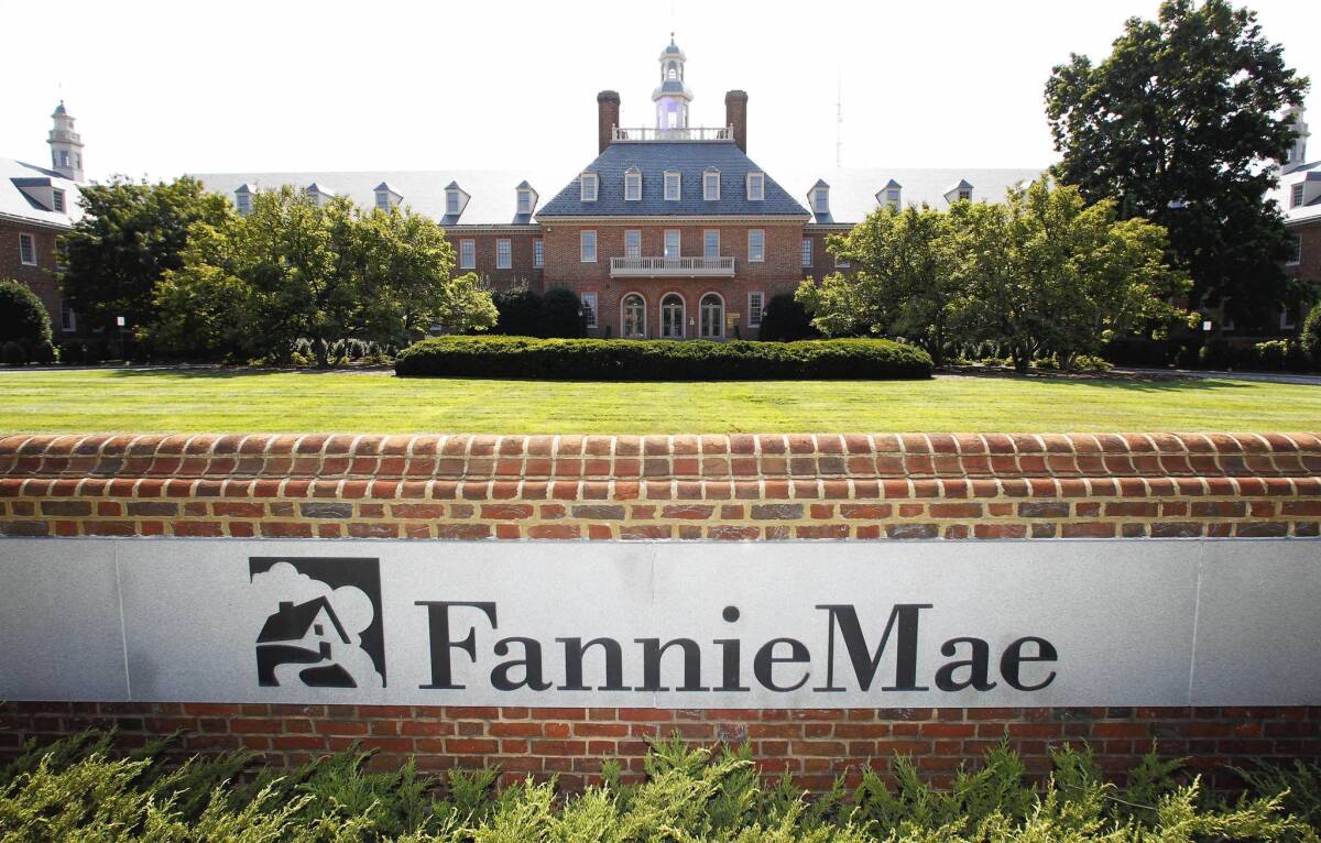 Fannie Mae, with headquarters in Washington, above, and Freddie Mac have received about $187.5 billion in bailout money, though none since early 2012. With third-quarter dividend payments, due by the end of the year, they would have paid the government about $185.3 billion.