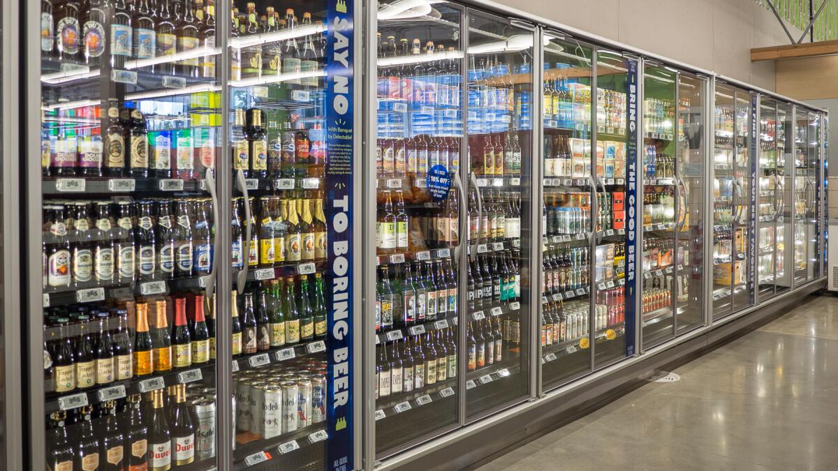 The beer selection at the 365 by Whole Foods Market in Silver Lake.