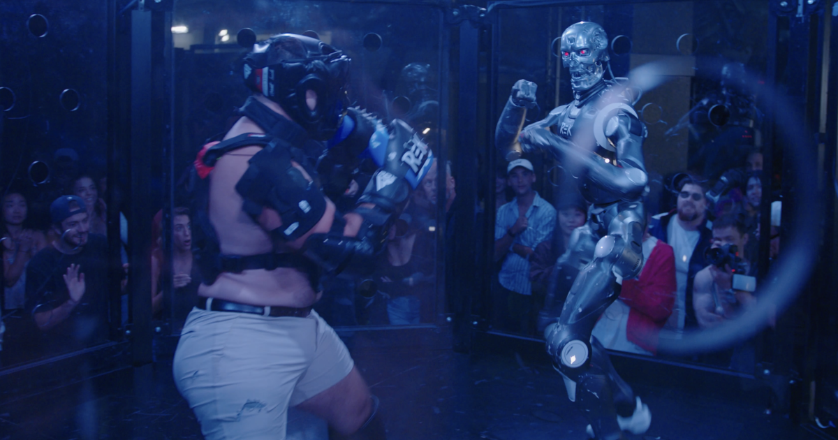 'human Vs. Robot' Cage Match Was A Hit. State Says Event Was Illegal, But Organizers Aren't Concerned - Beritaja 'human Vs. Robot' Cage Match Was A Hit. State Says Event Was Illegal, But Organizers Aren't Concerned - Beritaja