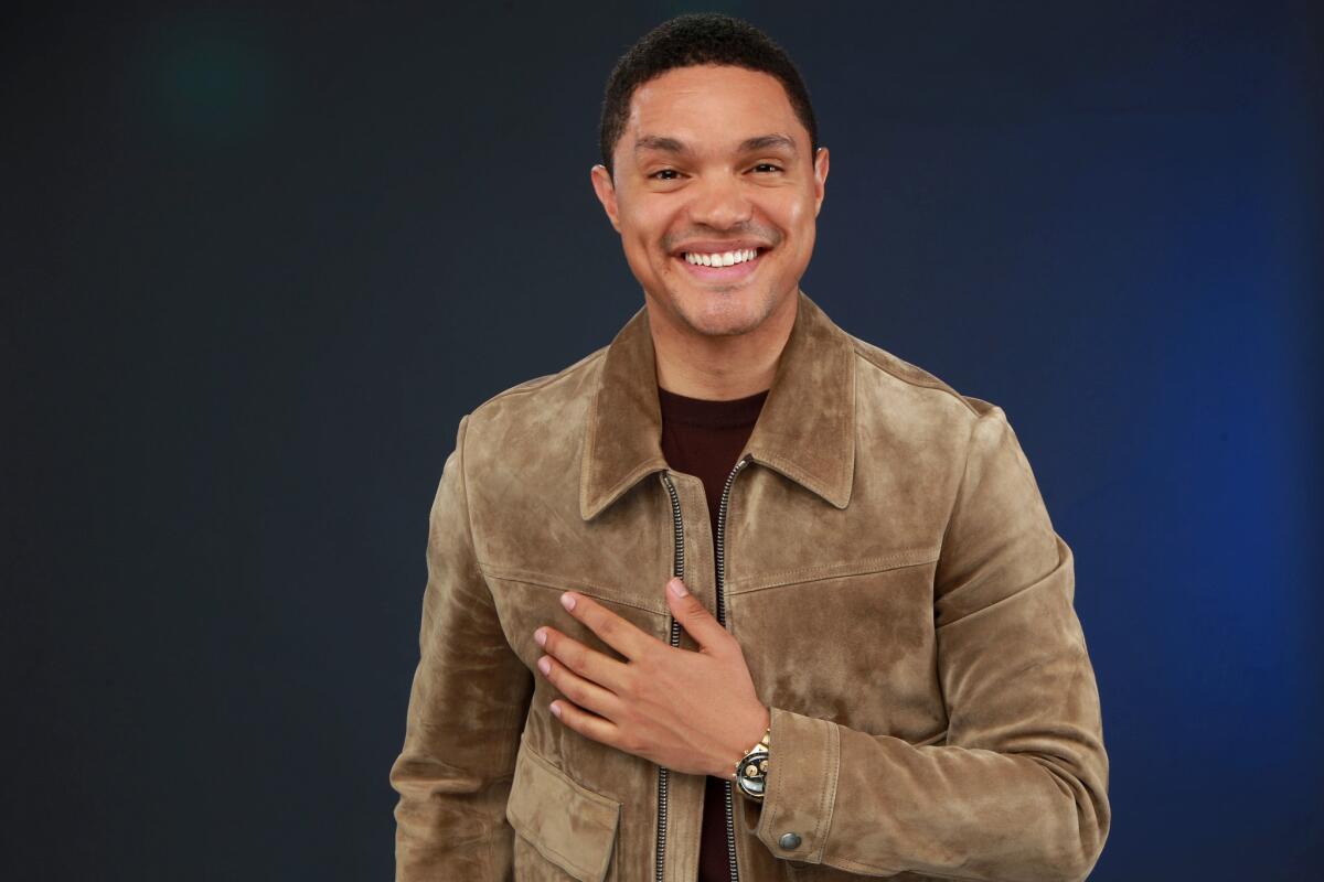 Trevor Noah, who brings the laughs on Comedy Central's "The Daily Show," is just trying to keep up with day's news like the rest of us.