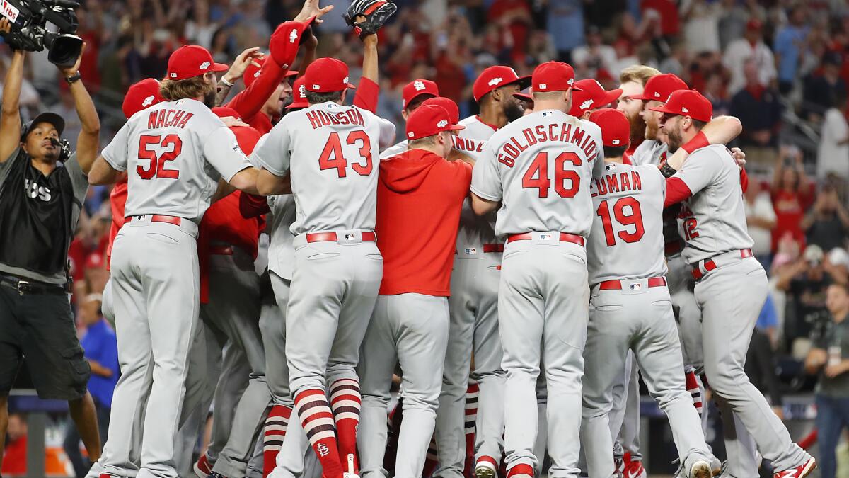 Cardinals Win Central Division, Will Start Playoffs Thursday In Atlanta