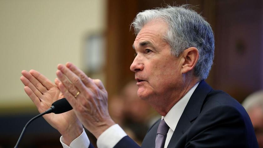 Federal Reserve chair Jerome Powell. 