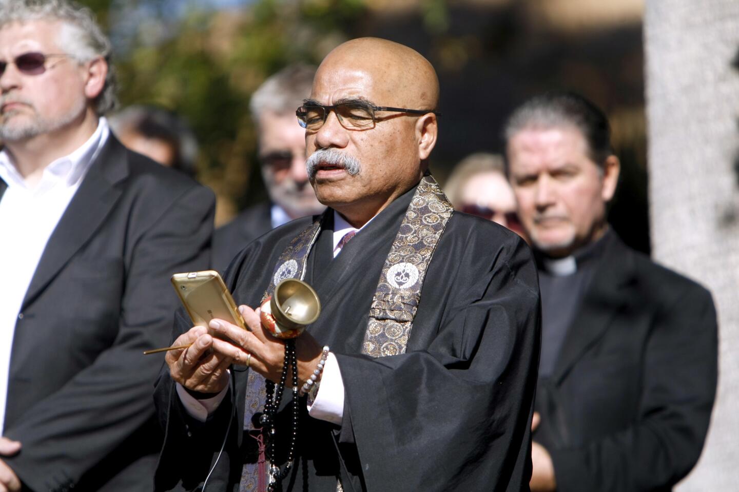 Photo Gallery: Los Angeles County Annual Burial of the Unclaimed Dead nondenominational, interfaith ceremony held at L.A. County Cemetery in Boyle Heights