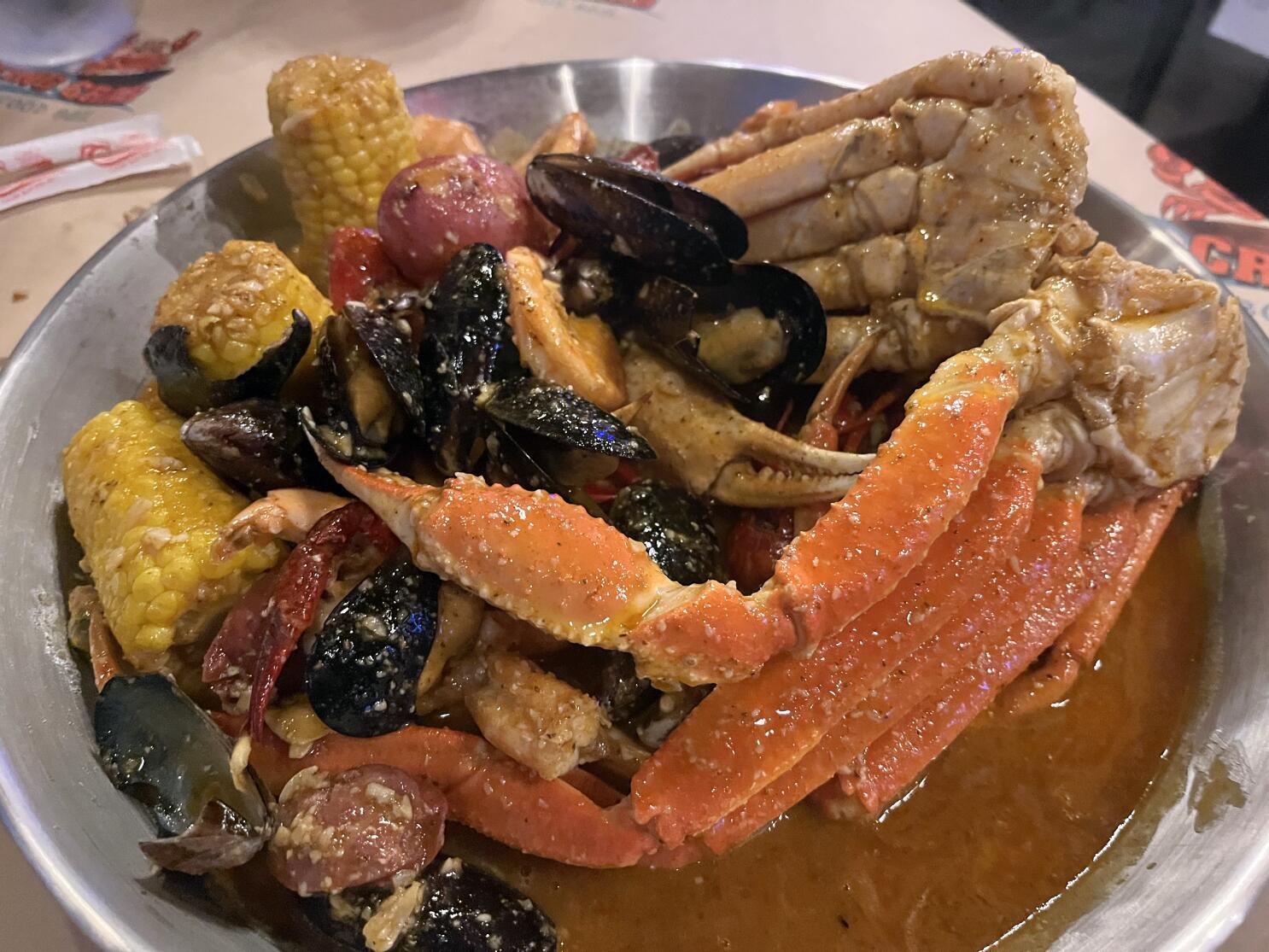 Shrimp Boil with Boiling Crab's Whole Shabang Sauce
