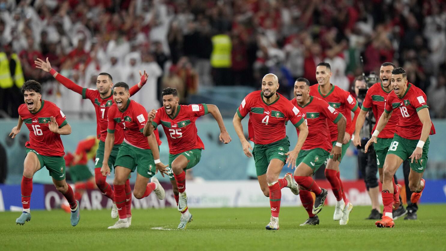 Morocco reaches World Cup semifinals after defeating Portugal 1-0