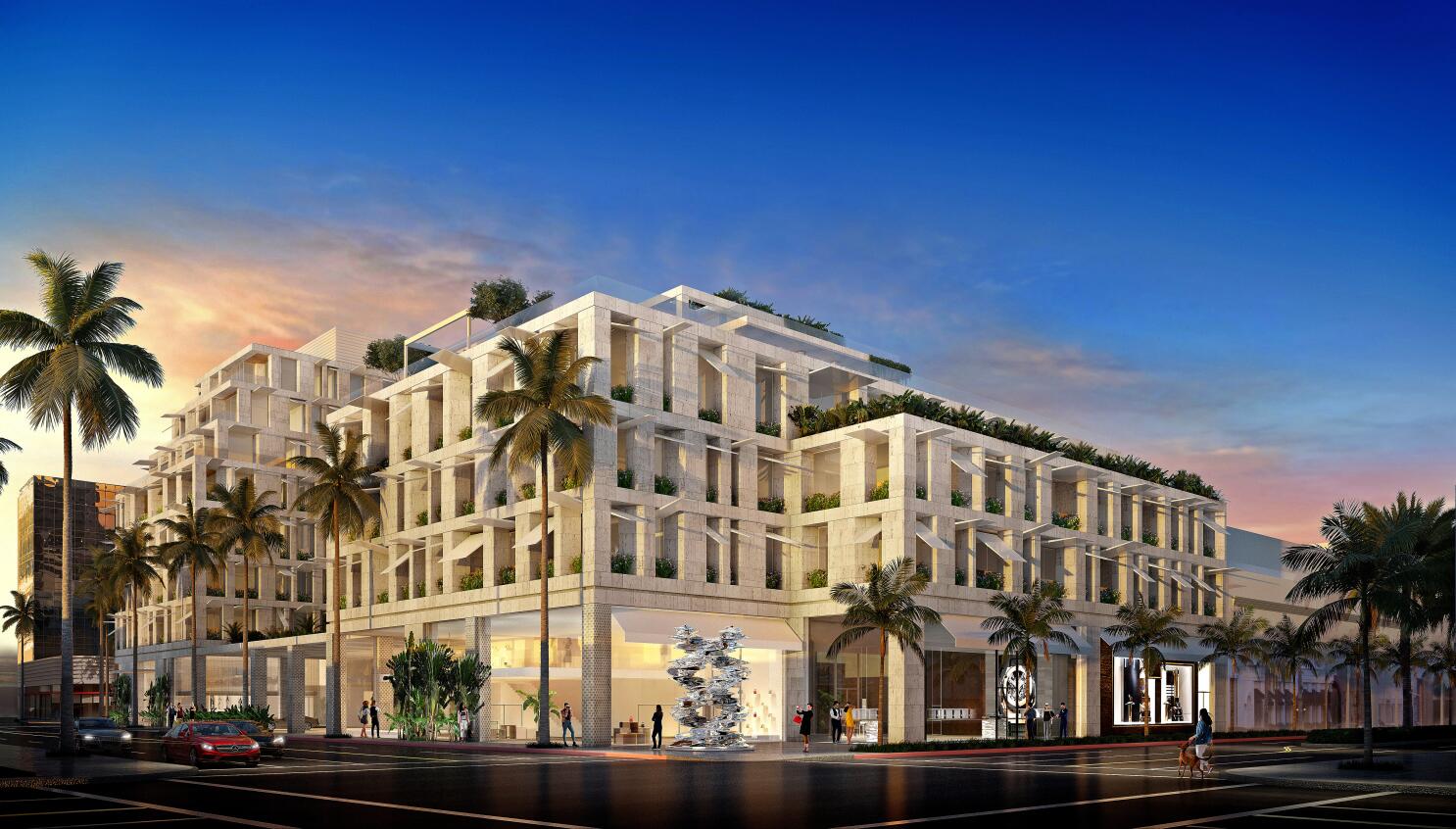 LVMH Sets Plans for Cheval Blanc Hotel on Rodeo Drive in Beverly