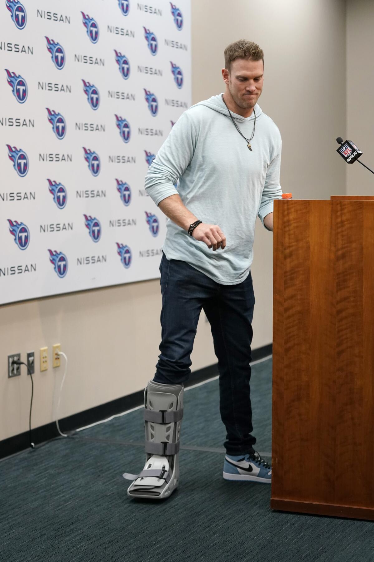 Titans QB Ryan Tannehill laments 'brutal' day in Divisional Round