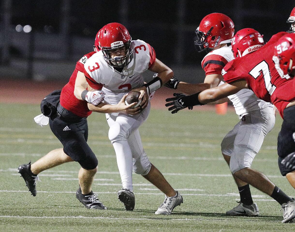 Photo Gallery: Glendale vs. Burroughs in Pacific League football