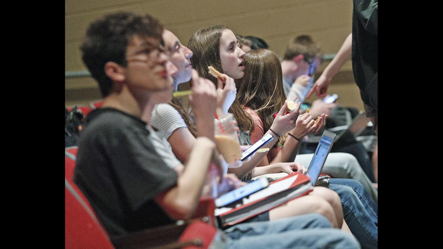 Photo Gallery: Les Miserables rehearsal at La Canada High School