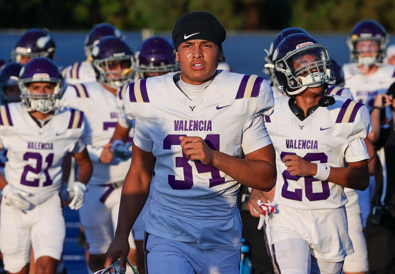 Running back Brian Bonner of Valencia has helped his team to a 2-0 start.