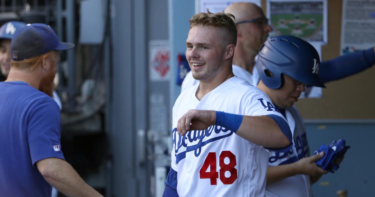 Dodgers phenom Gavin Lux 'knocked the door down' to earn audition