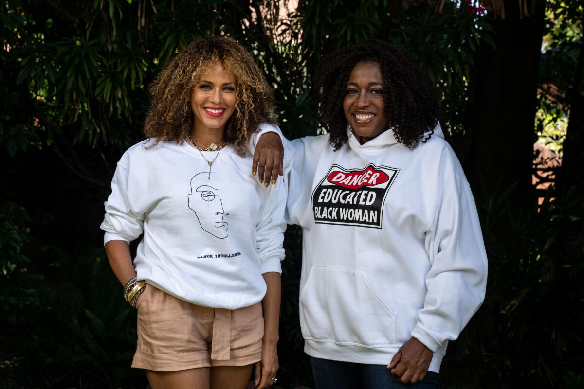 Nicole Ari Parker and Felicia Henderson, from Showtime's "Soul Food."