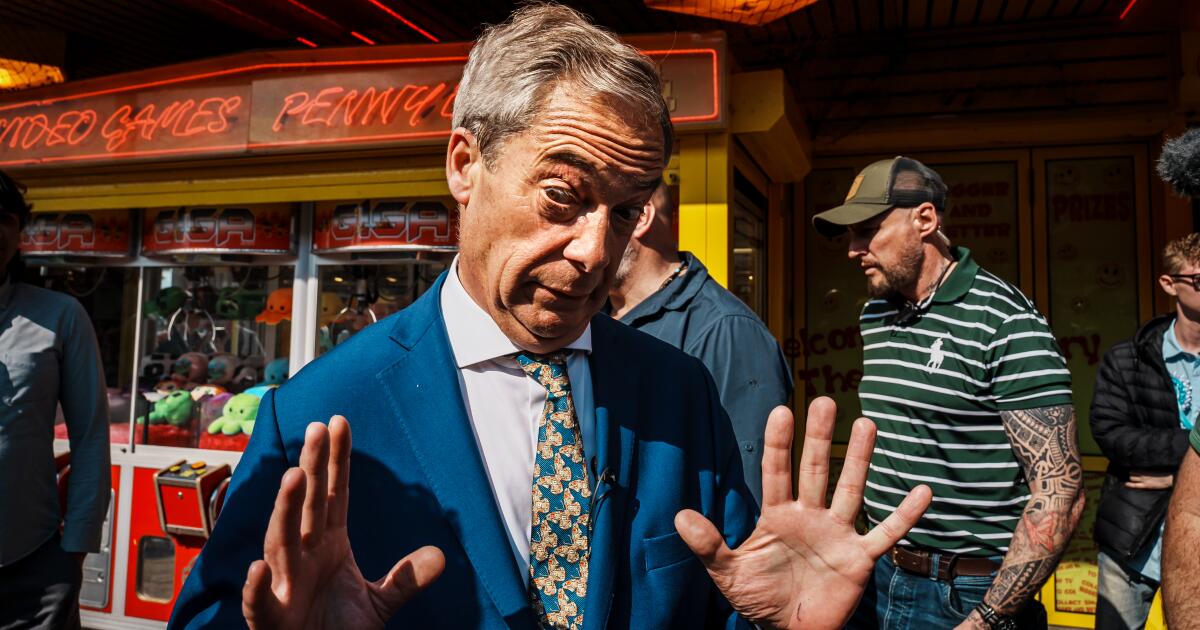 Nigel Farage, Trump ally and political flamethrower, shakes up British parliamentary vote Nigel Farage, Trump ally and political flamethrower, shakes up British parliamentary vote