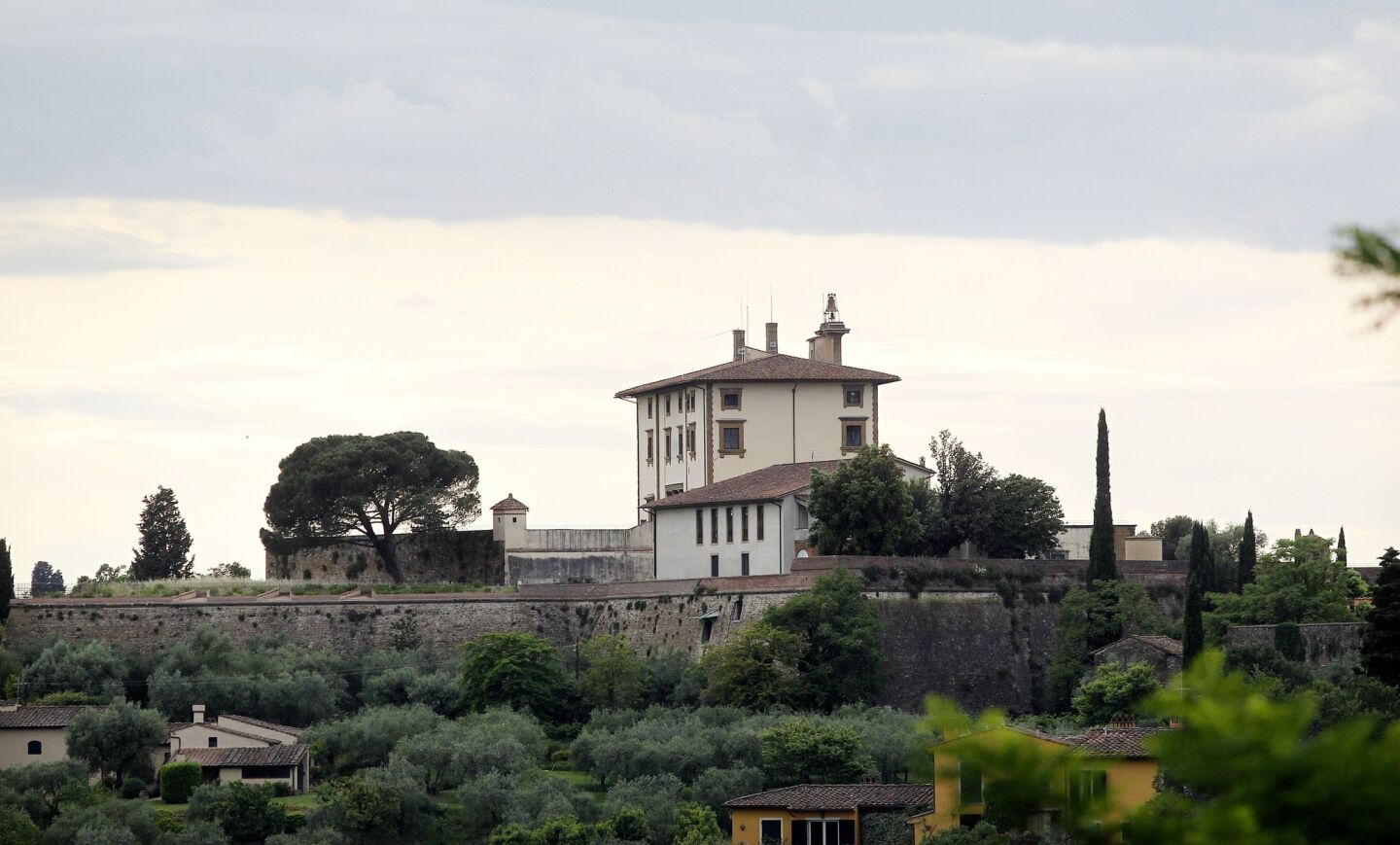 A view of Fort Belvedere in Florence, Italy, where Kim Kardashian and Kanye West will reportedly hold their May 24 wedding reception -- and maybe the wedding ceremony.