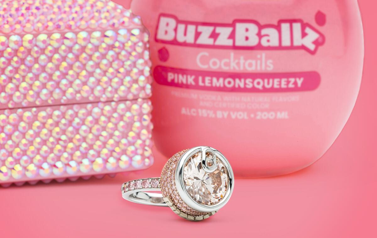 BuzzBallz Auctions Pink Diamond Ring in Valentine’s Day eBay Auction ...