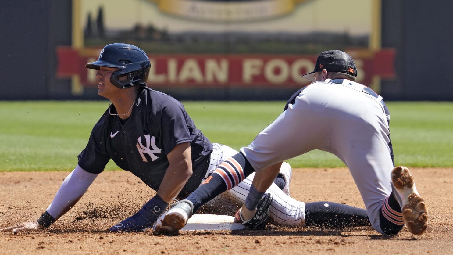 Anthony Volpe wins Yankees' opening day shortstop job - The San Diego  Union-Tribune