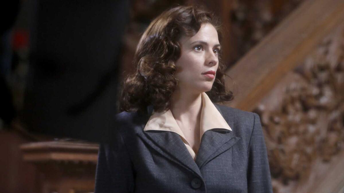 Haley Atwell stars in a new episode of the action adventure "Marvel's Agent Carter."