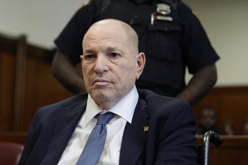 ARCHIVO - Harvey Weinstein comparece ante el Tribunal Penal de Manhattan el 29 de mayo de 2024, en Nueva York. (AP Foto/Julia Nikhinson, Pool, Archivo)