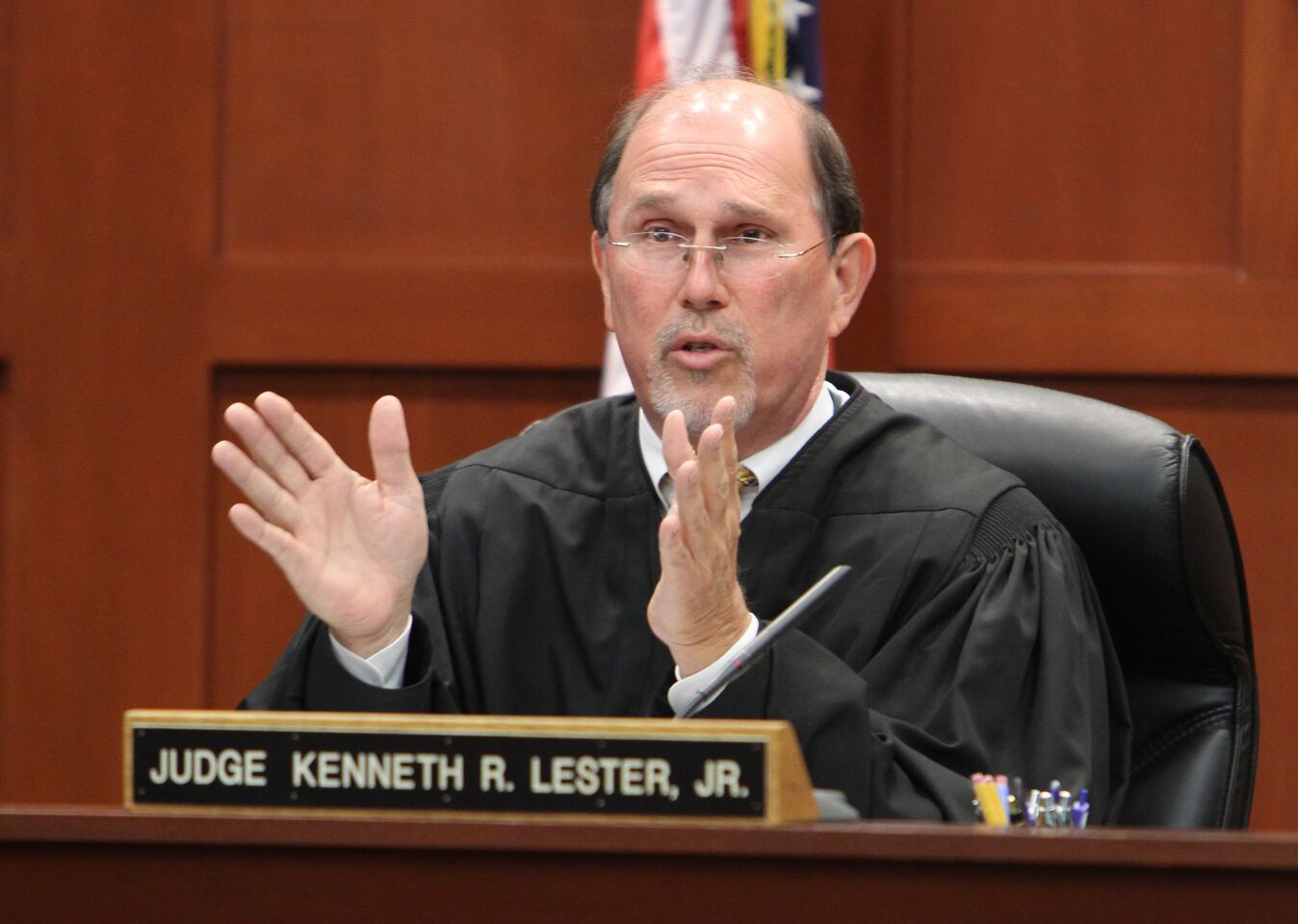 The defense claimed that Circuit Judge Kenneth Lester Jr. was biased against George Zimmerman. They sought to disqualify Lester from the case. More: Judge says no, I won't disqualify myself