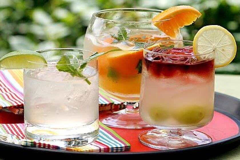 TAKE A TRIP DOWN SOUTH: Variations on classic South American cocktails such as pisco sours (a frothy citrus cocktail) and caipirinhas (a potent Brazilian specialty) are appearing on cocktail menus all over town, and they're a cinch to make at home for a crowd.