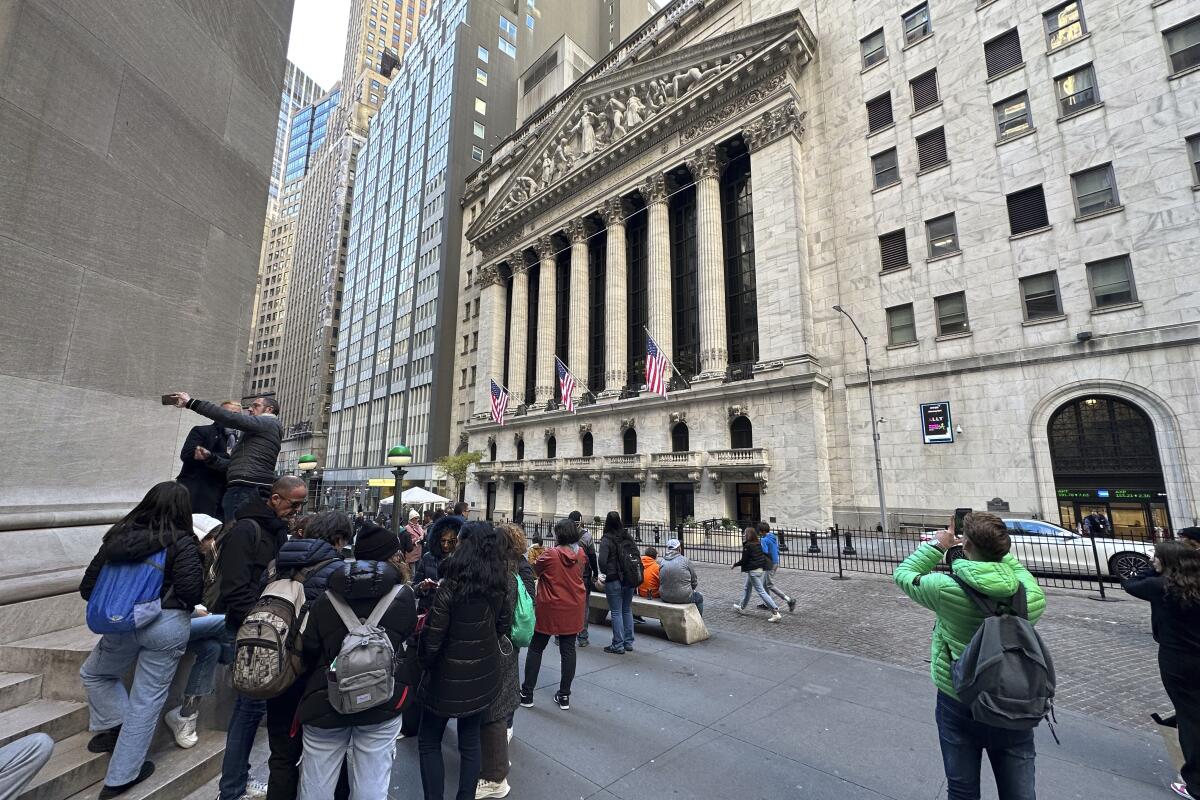 The New York Stock Exchange building 