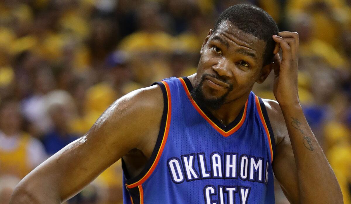 Kevin Durant has a big decision to make in the next week, including an overture to join the Clippers.