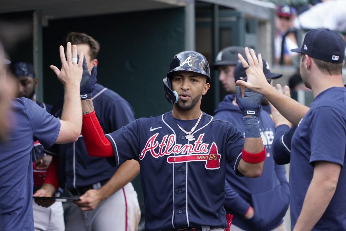 Rosario homer leads Braves to sweep Tigers in doubleheader - The