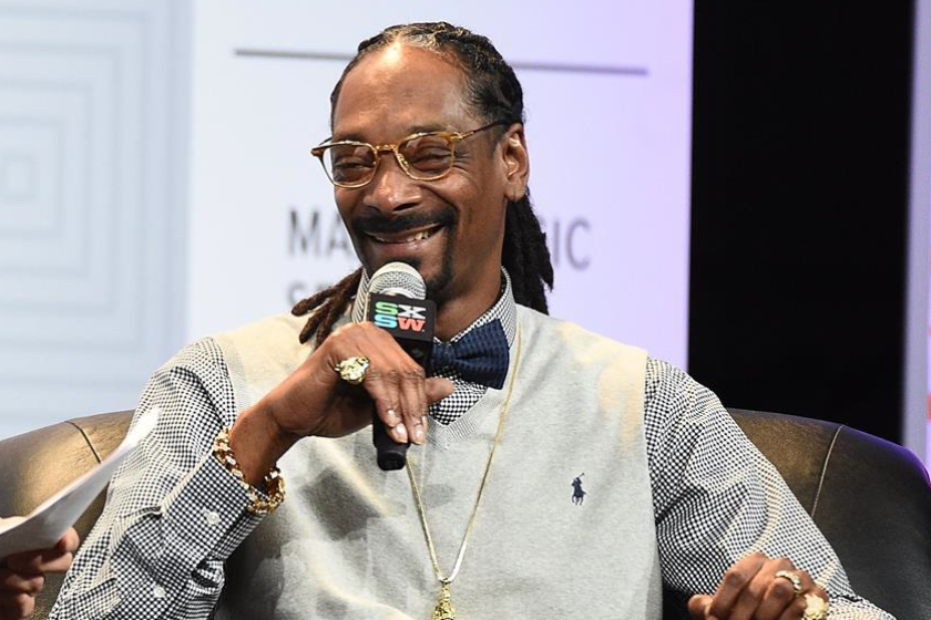 Snoop Dogg appears Friday at the South by Southwest music conference in Austin, Texas.