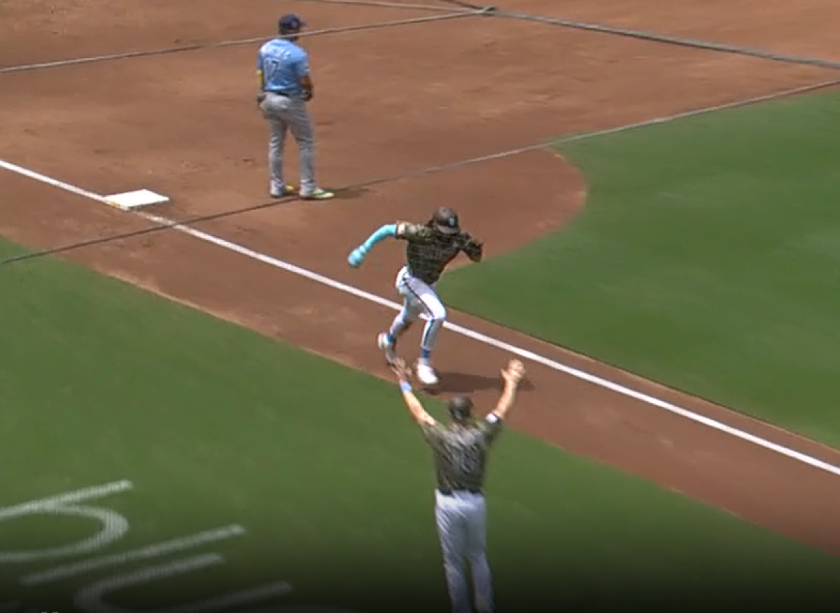 Fernando Tatis Jr. Baseball Swing - Slow Motion Home Run on Make a GIF