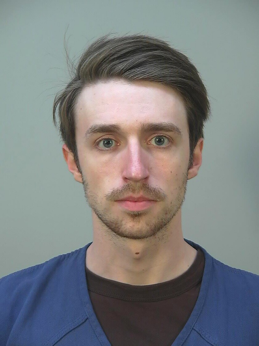 This undated photo provided by the Dane County Sheriff's Office in Wis., shows Chandler Halderson. Opening statements were scheduled for Tuesday, Jan. 4, 2022 in the trial of Chandler Halderson, a Wisconsin man charged with killing and dismembering his parents. (Dane County Sheriff's Office via AP)