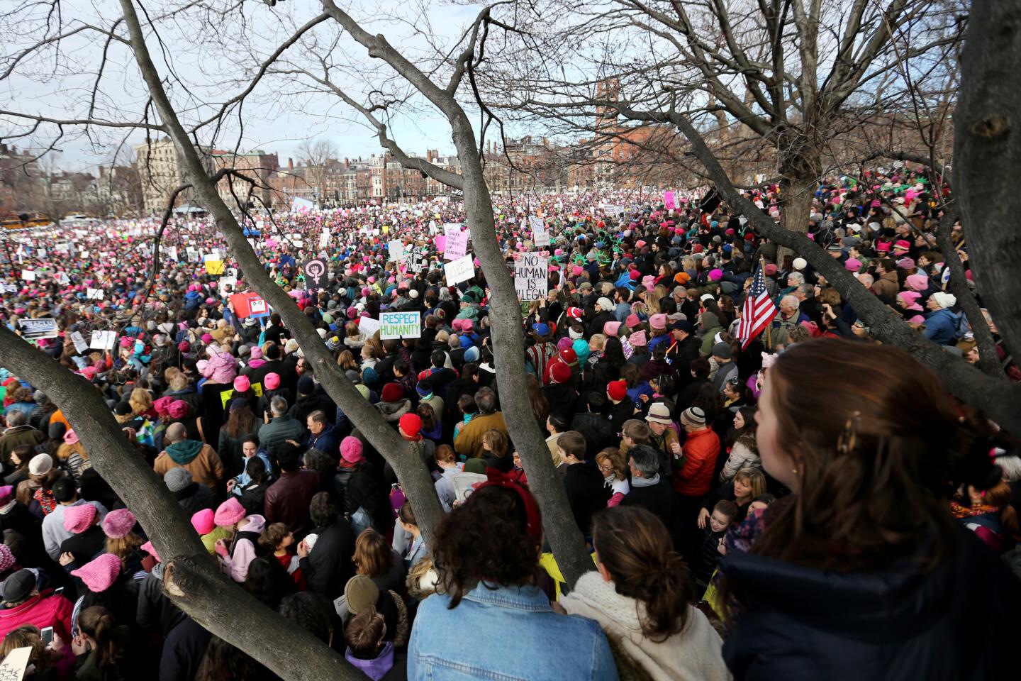 Women's March in Boston