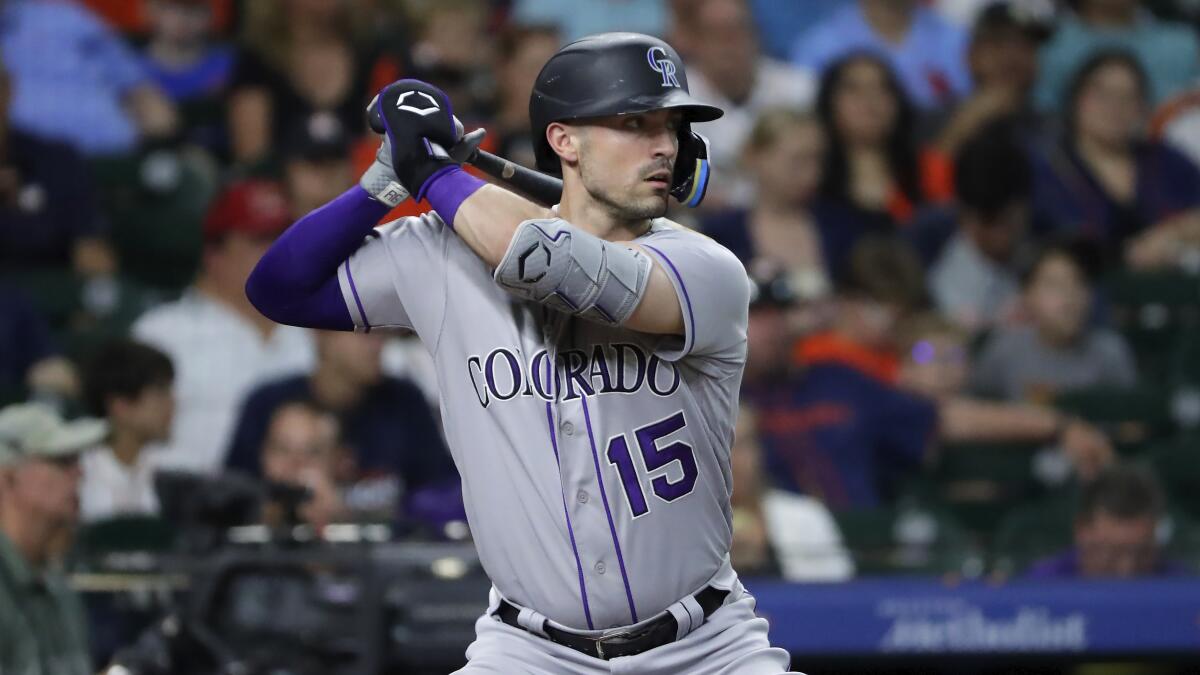 Angels acquire Randal Grichuk and C.J. Cron from Rockies – Orange County  Register