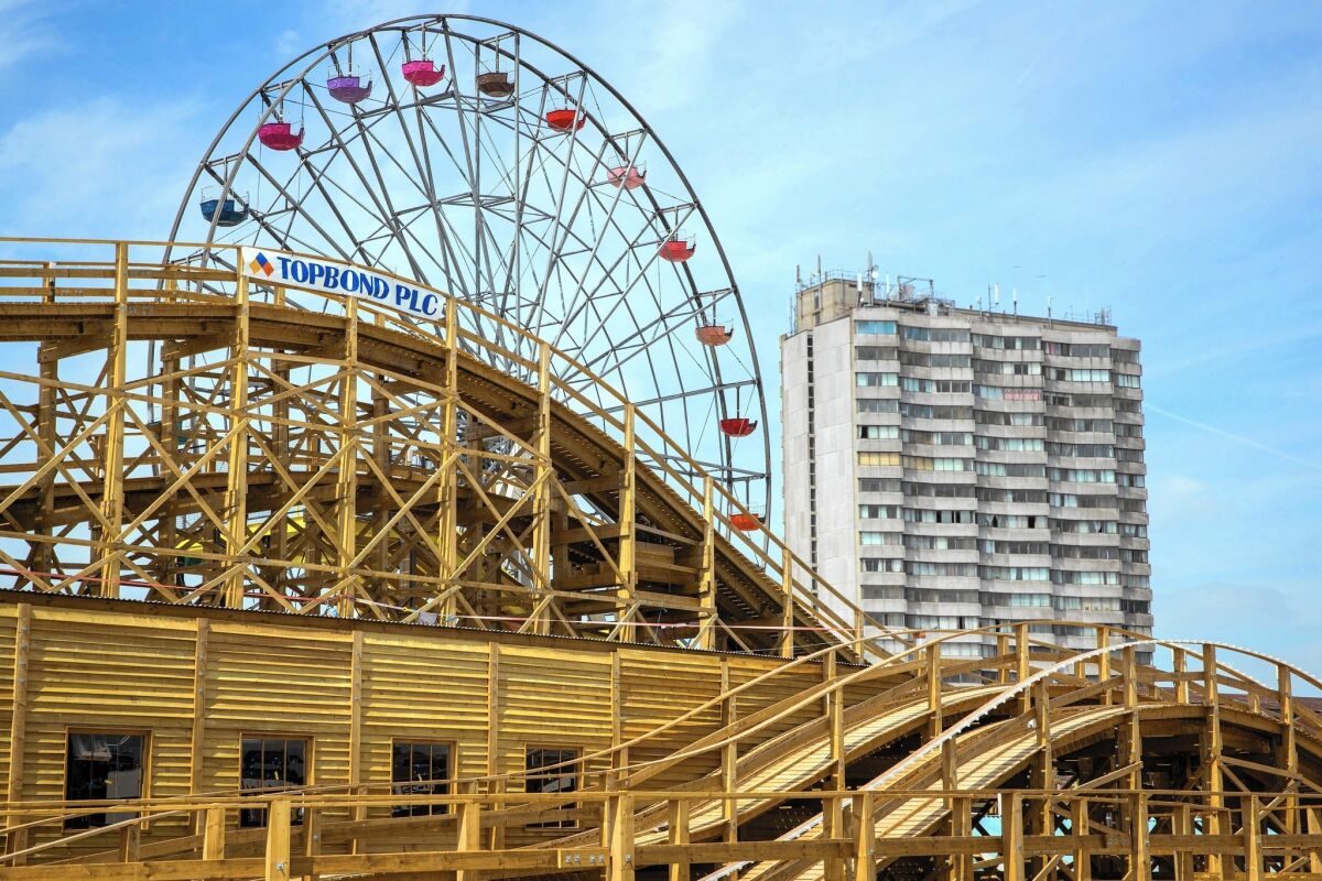 The restored retro rides of Dreamland and the new art in a gallery named for J.M.W. Turner beckon visitors to the recovering coastal resort town of Margate, England.