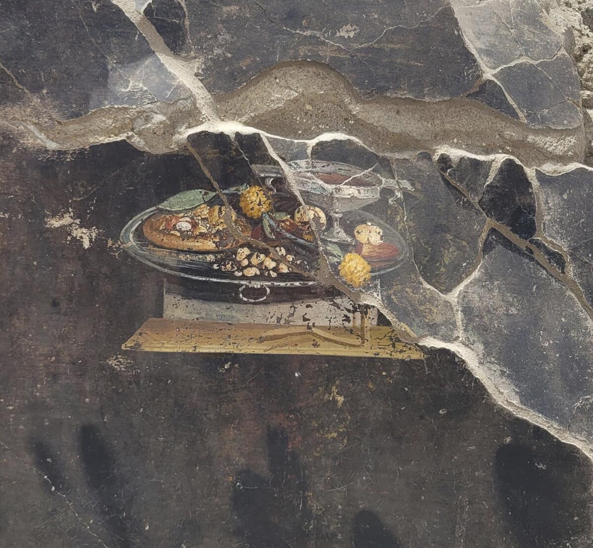 Esta imagen proporcionada el martes 27 de junio de 2023 por el Sitio Arqueológico de Pompeya 