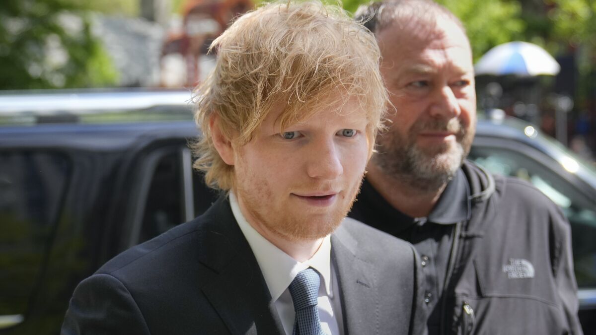 Ed Sheeran blasts music expert for 'criminal' testimony in trial