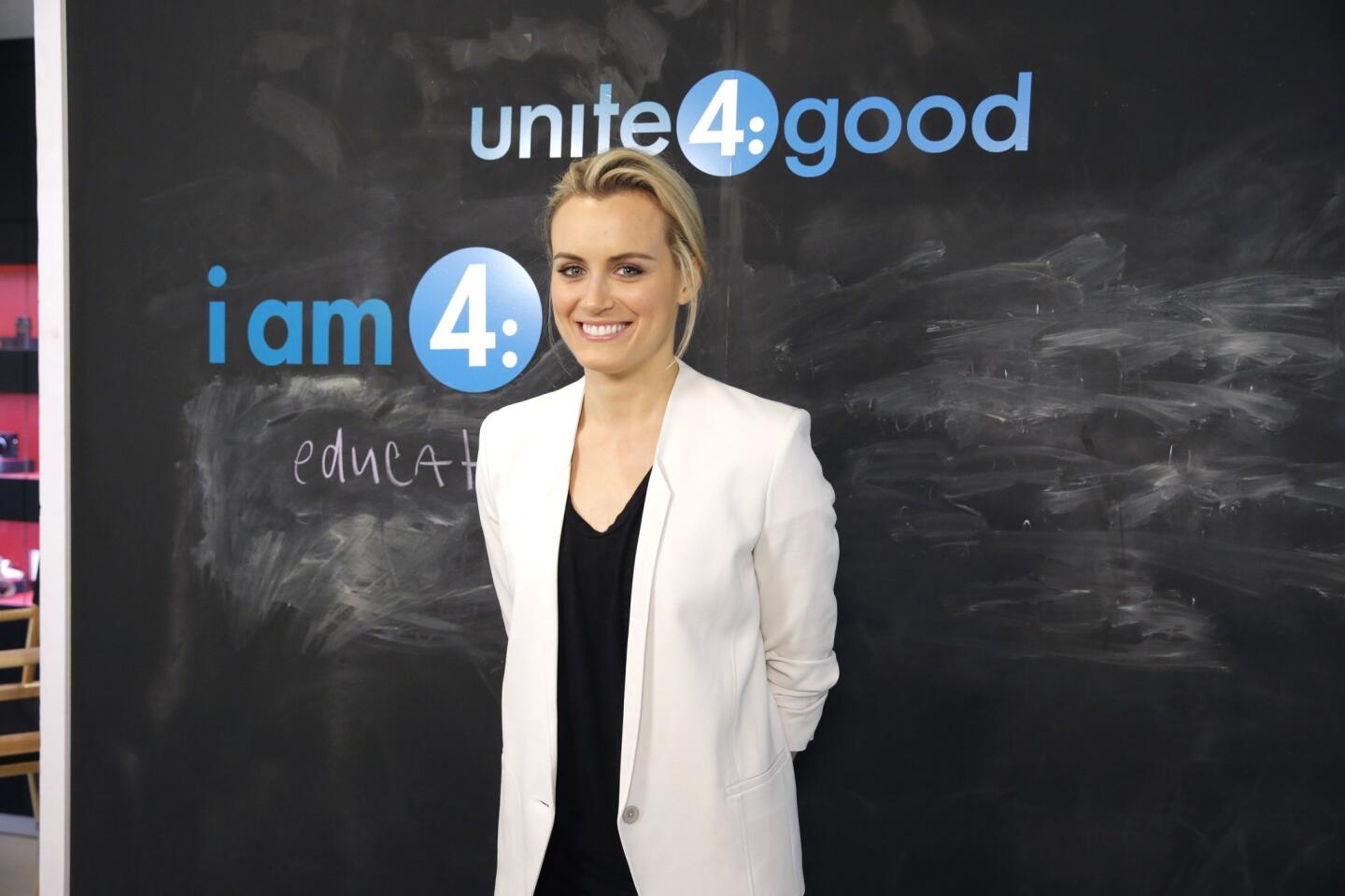 Taylor Schilling, lead actress in 'Orange is the New Black'